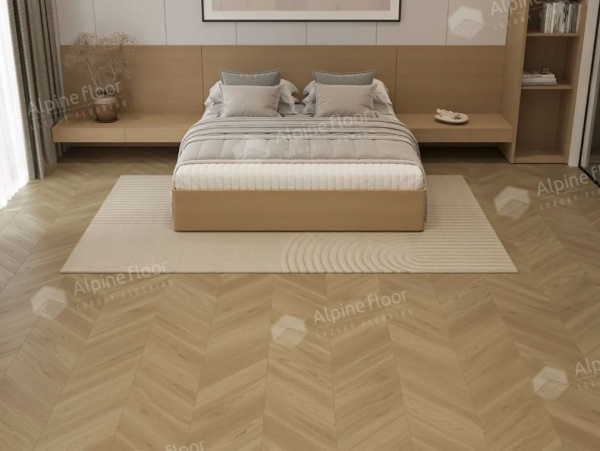 Ламинат Alpine Floor Искусство шеврона (CHEVRON ART) Дуб Памир LF109-02